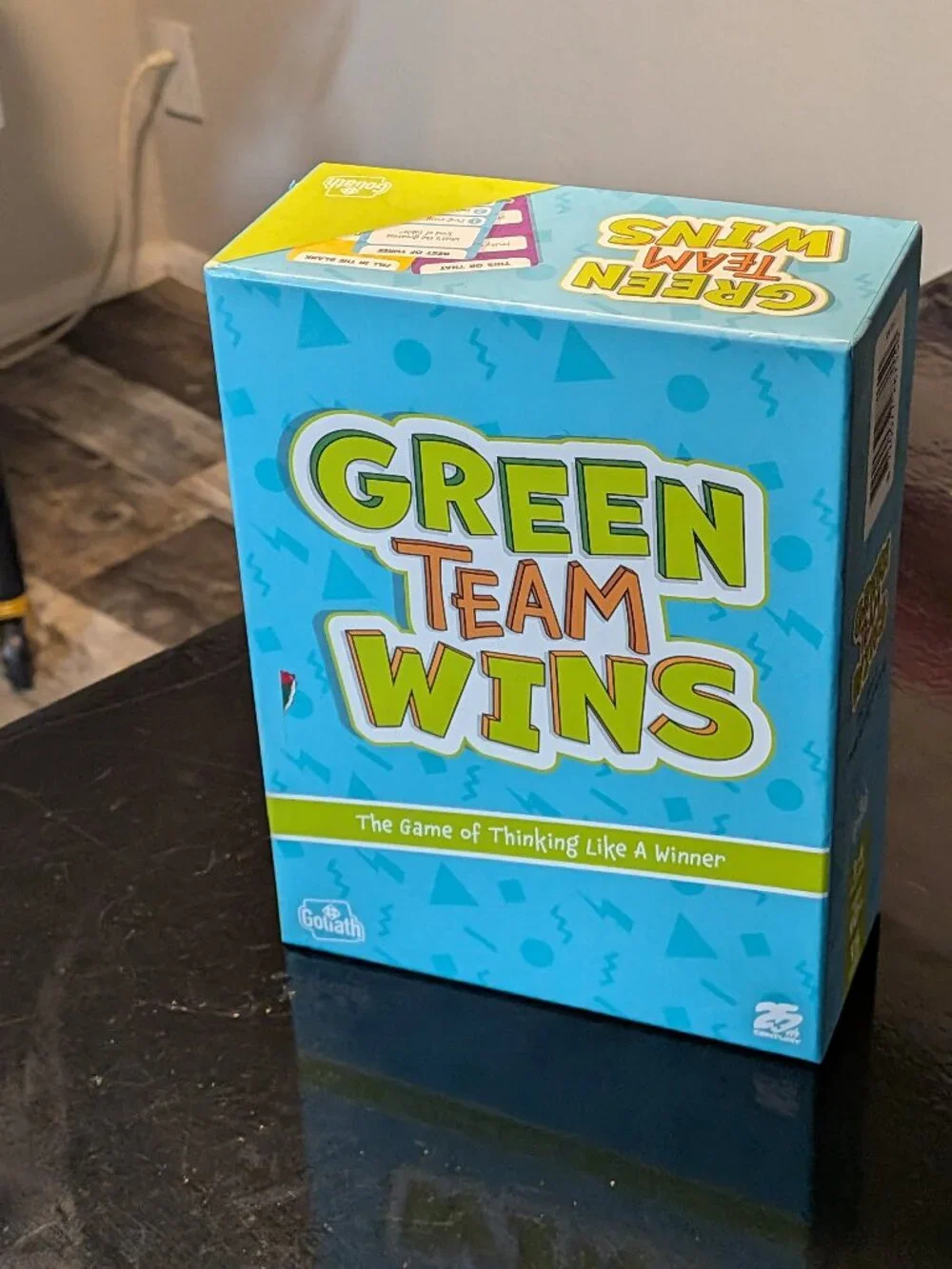 Green Team Wins Goliath Party Board Game 3-6 Players Ages 10+ 2023